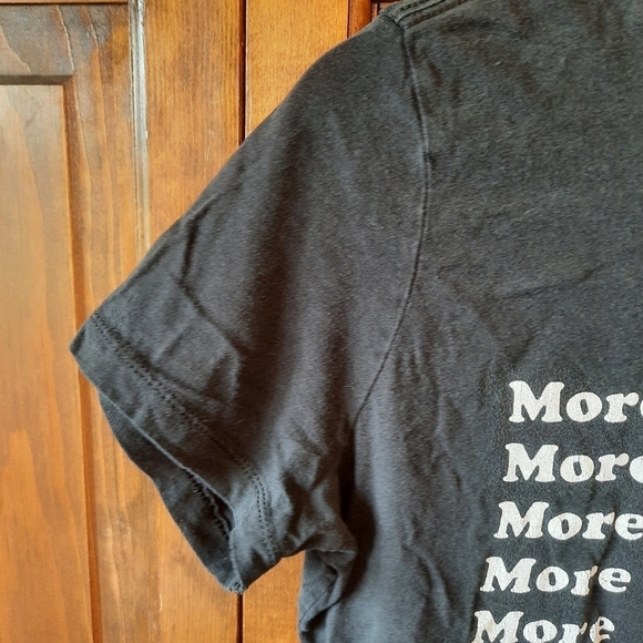 More Plants Less Cruelty black graphic short sleeve t-shirt - Picture 5 of 9